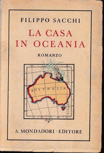 La casa in Oceania - Filippo Sacchi - copertina