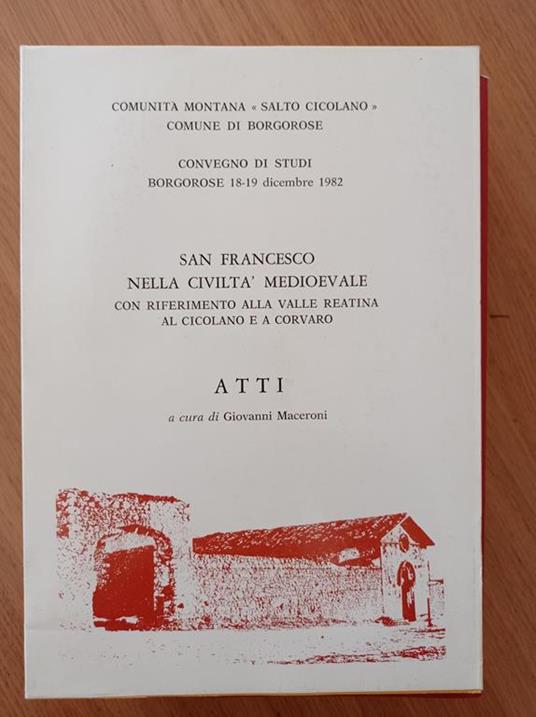 San Francesco nella civiltà medioevale - Giovanni Maconi - copertina