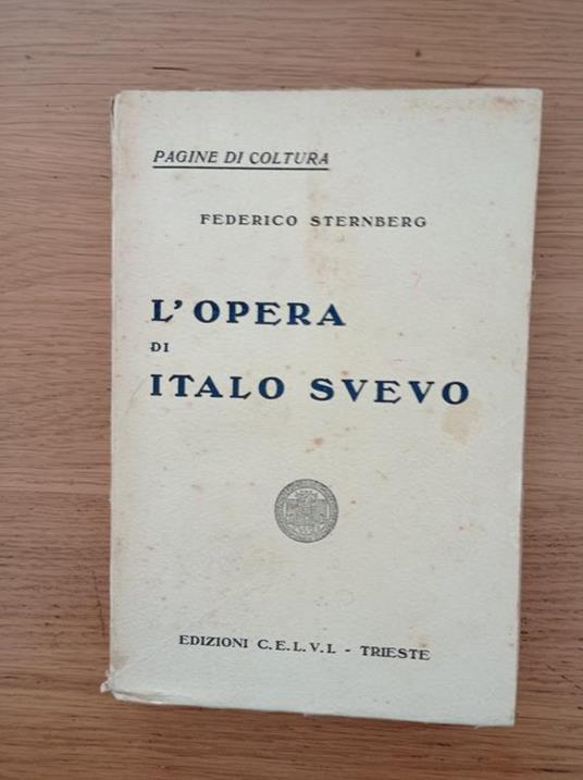 L' opera di Italo Svevo - copertina