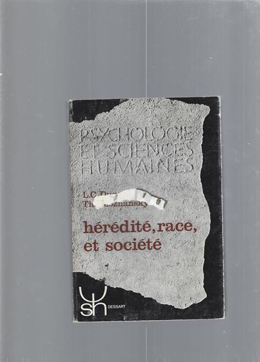 hereditè, race, et societè - copertina