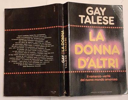 La donna d'altri - Gay Talese - copertina