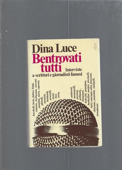 Bentrovati tutti - Dina Luce - copertina