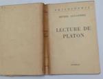 Lecture de Platon