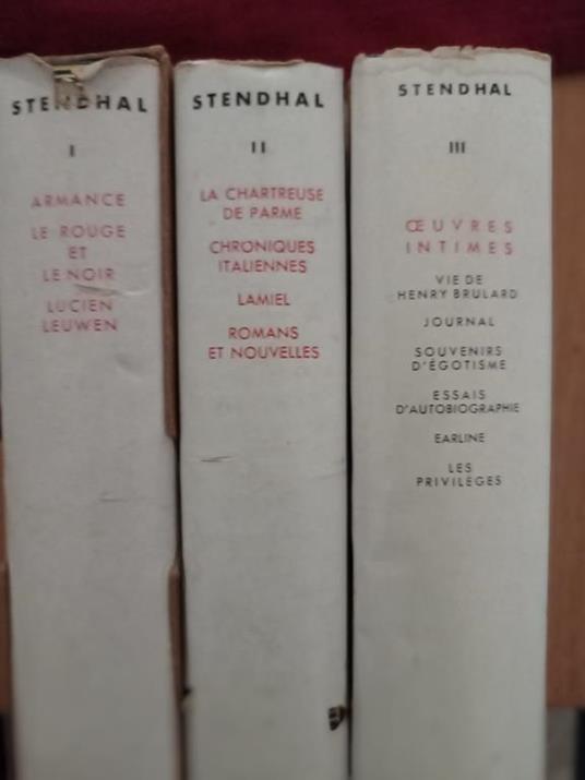 Romans et nouvelles - Stendhal - copertina