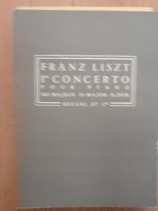 I Concerto pour piano - Franz Liszt - copertina