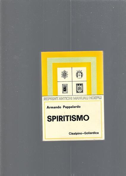 Spiritismo - Armando Pappalardo - copertina