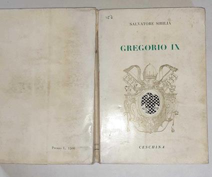 Gregorio IX (1227-1241) - Salvatore Sibilia - copertina