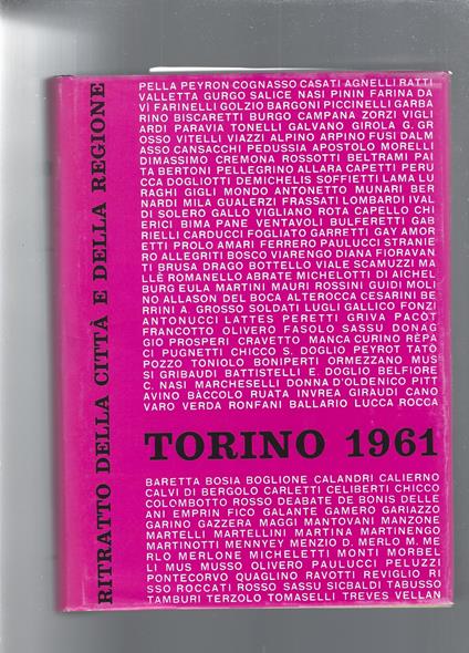 Torino 1961, ritratto della città e della regione - Ernesto Caballo - copertina