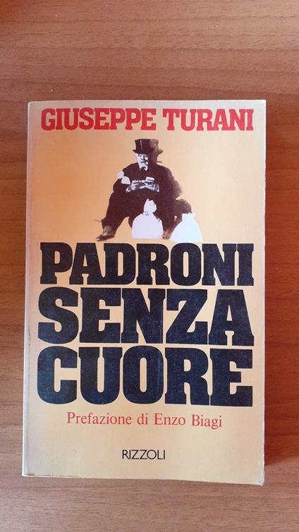 Padroni senza cuore - Giuseppe Turani - copertina