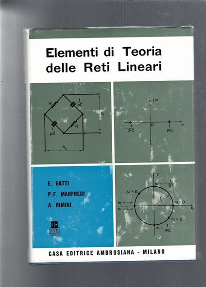 Elementi Di Teoria Delle Reti Lineari - copertina