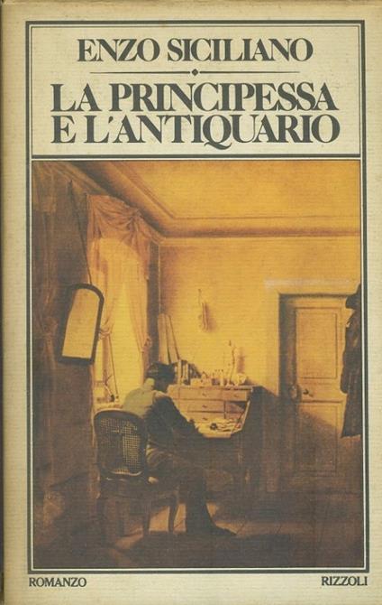 La principessa e l'antiquario - Enzo Siciliano - copertina