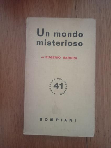 Un mondo misterioso - Eugenio Barbera - copertina