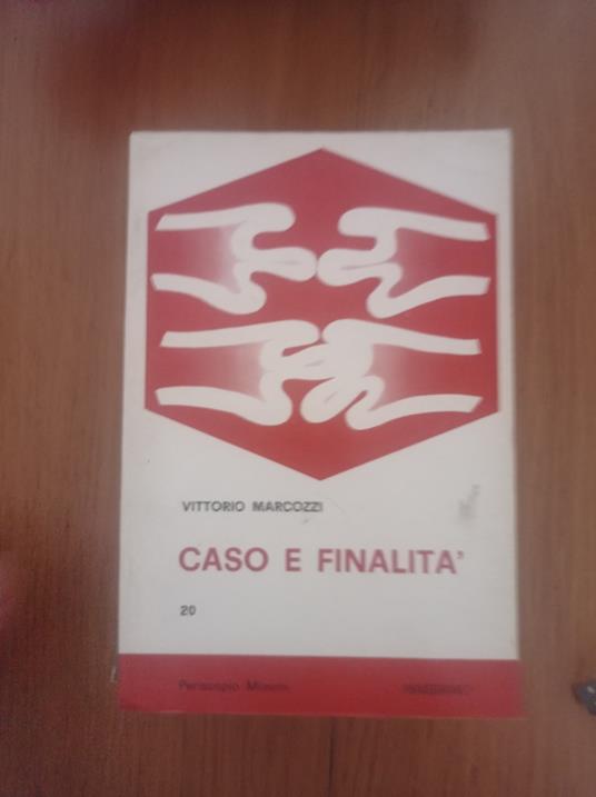 Caso e finalità - Vittorio Marcozzi - copertina