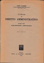 Corso di diritto amministrativo, vol. 3°: L'organizzazione amministrativa