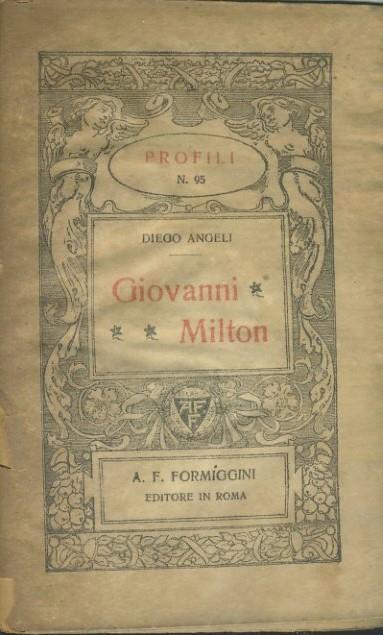 Giovanni Milton - Diego Angeli - copertina