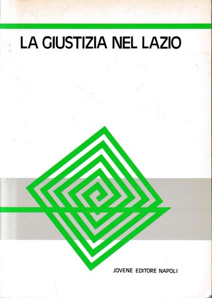 La giustizia nel Lazio - copertina