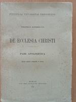 De Ecclesia Christi Pars Apologetica