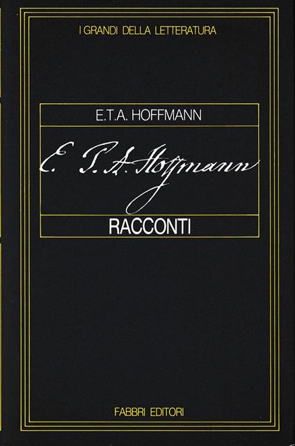 Racconti - Ernst T. A. Hoffmann - copertina