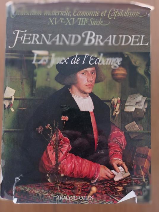 Les Jeux de l'Echange - Fernand Braudel - copertina