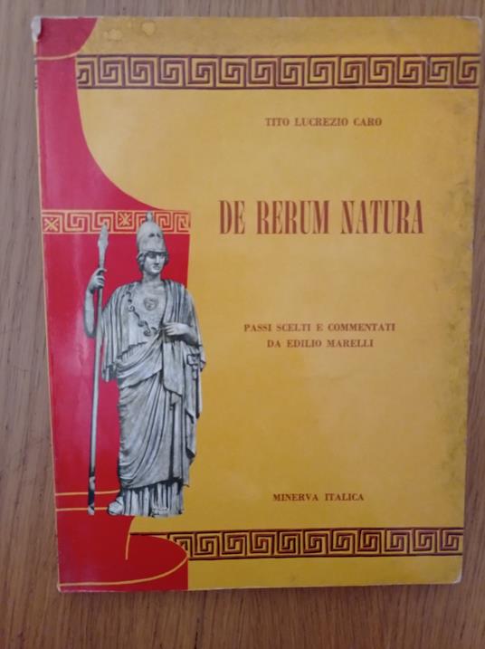 De rerum natura - Tito Lucrezio Caro - Libro Usato - Minerva - | IBS