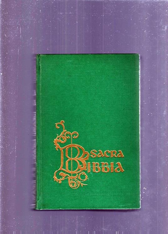 La Sacra Bibbia - copertina