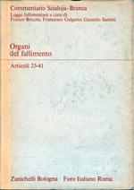 Organi del fallimento, art. 23-41