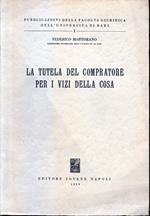 La tutela del compratore per i vizi della cosa