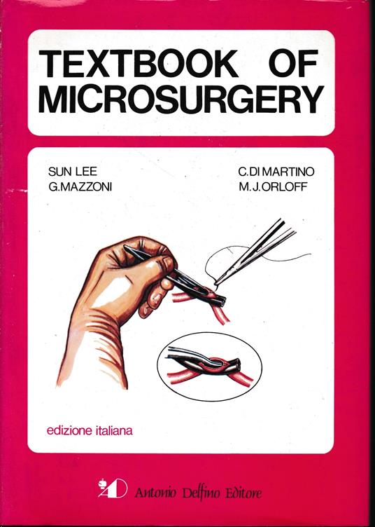 Textbook of Microsurgery. Bilingue Italiano e Inglese - copertina