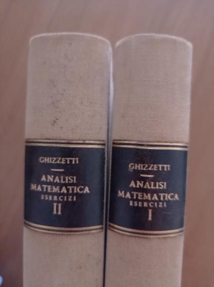 Complementi ed esercizi di analisi matematica - Aldo Ghizzetti - copertina