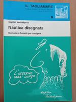 Nautica disegnata manuale a fumetti per la navigare