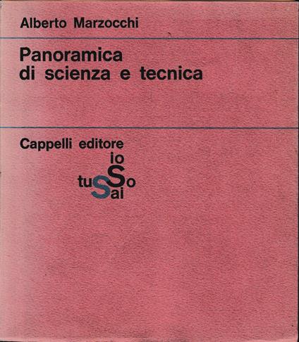 Panoramica di scienza e tecnica - Alberto Marzocchi - copertina