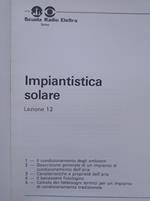 Impianti ad energia solare: LEZIONE 12