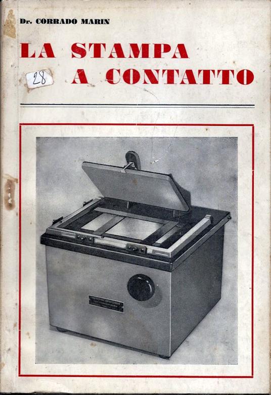 La stampa a contatto - Corrado Marciani - copertina