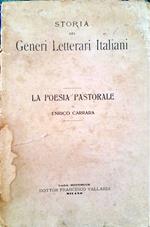 Storia dei generi letterari italiani. La poesia pastorale