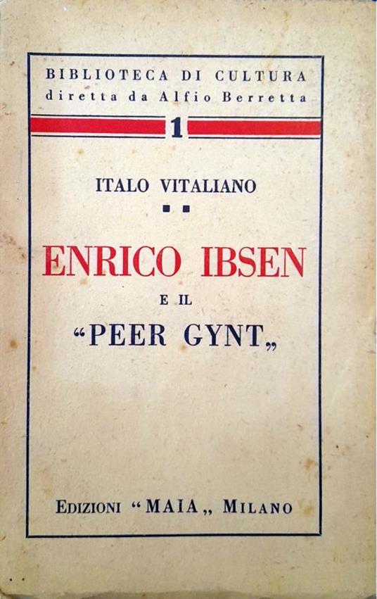 Enrico Ibsen - copertina