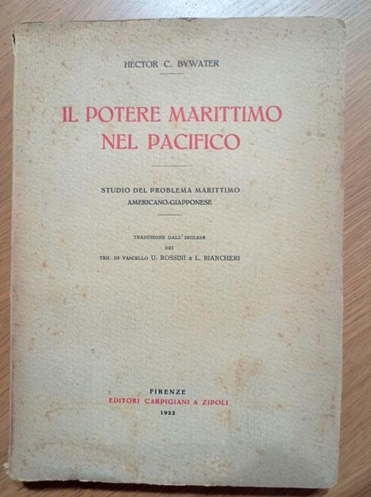 Il potere marittimo nel Pacifico - copertina