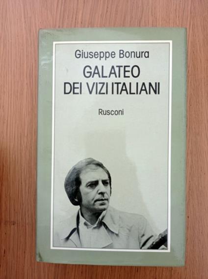 Galateo dei vizi italiani - Giuseppe Bonura - copertina