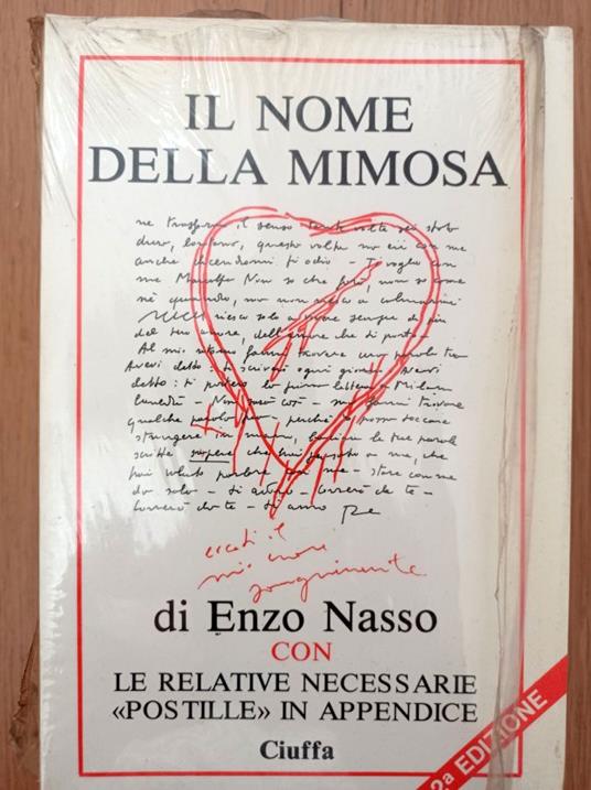 Il nome della mimosa - Enzo Nasso - copertina