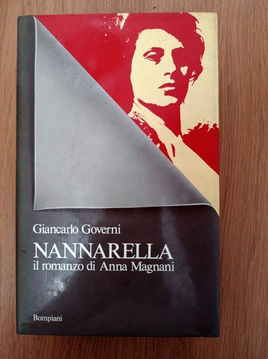 NANNARELLA il romanzo di Anna Magnani - Giancarlo Governi - copertina