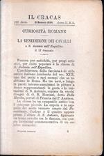 Il Cracas. Diario di Roma. Vol. 1. III serie, 21 Gennaio 1894, Anno II, n. 3