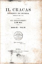 Il Cracas. Diario di Roma. Vol. 2. III serie, 1 Aprile 1894, anno II, n. 12