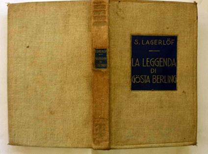 La leggenda di Gosta Berling - Selma Lagerlof - copertina