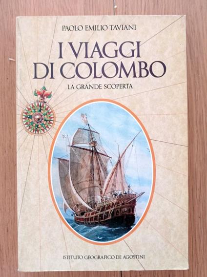 I viaggi di Colombo - Paolo E. Taviani - copertina
