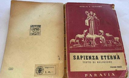 Sapienza eterna. Testo di religione. Volume primo - Cesario Borla - copertina