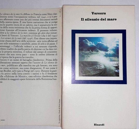 Il silenzio del mare - Vercors - copertina