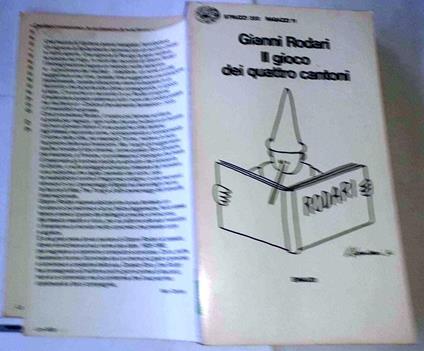 Il gioco dei quattro cantoni - Gianni Rodari - copertina