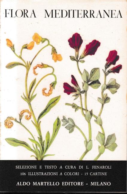Flora Mediterranea, volume 1° - Luigi Fenaroli - copertina