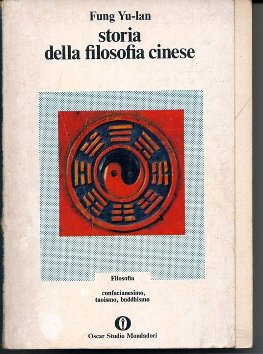 Storia della filosofia cinese - Fung Yu-Lan - copertina