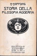 Storia della filosofia moderna, volume I°