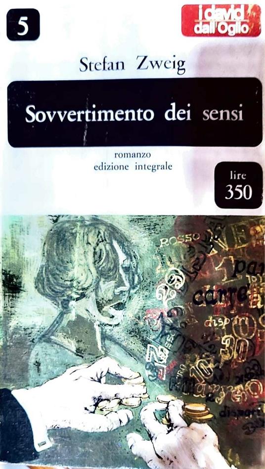 Sovvertimento dei sensi - Stefan Zweig - copertina